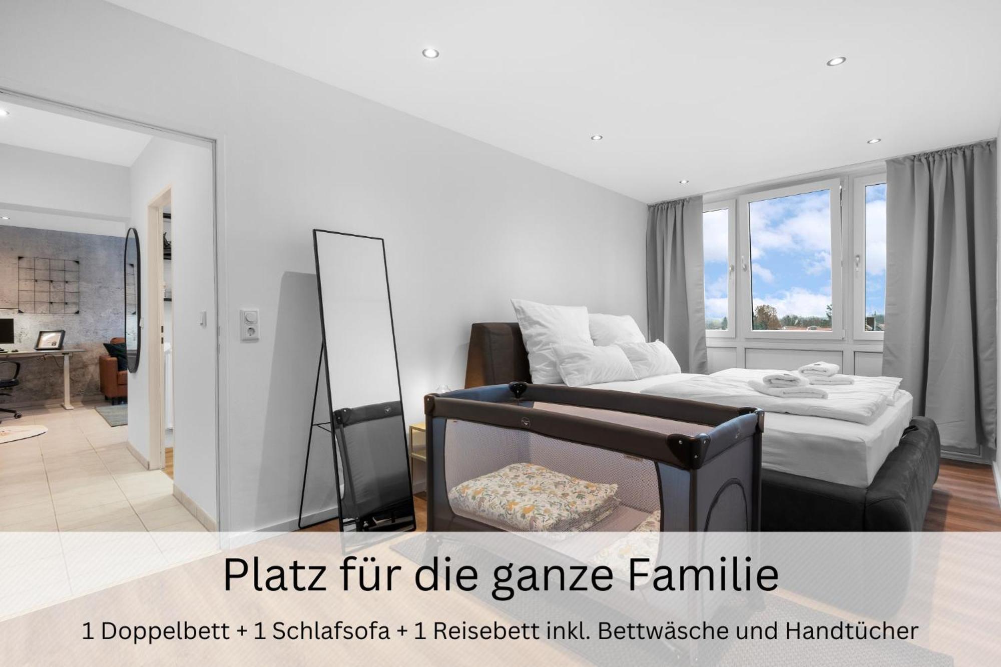 Urban Jungle Industrial Parkplatz Balkon Business Apartamento Dreieich Exterior foto